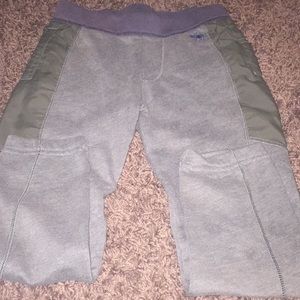 Boys Abercrombie kids army green joggers